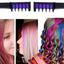 10-pack Kritkam / Hårkritor - Tillfälligt hårfärgningsmedel