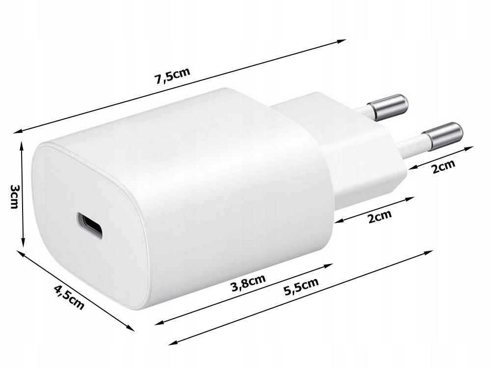 220v PD Laddare för iPhone 12/13/14/15 - 20w - USB-C