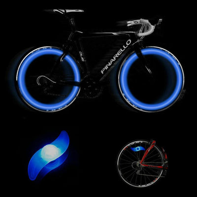 2-Pack LED ljus till cykelhjul / Ekrarna