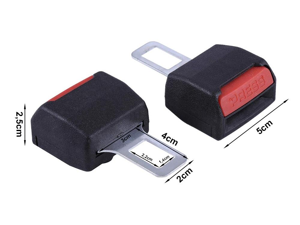 2-pack Bilbältesförlängare