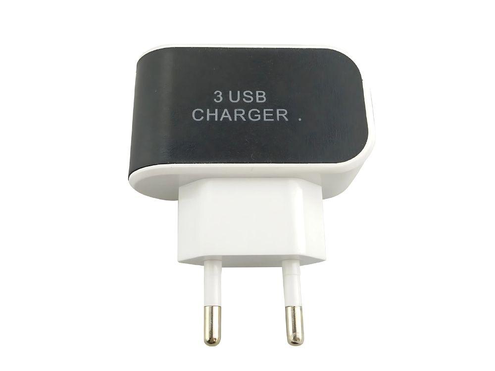 3.1A SNABB & KRAFTFULL – 5W 3x USB SNABBLADDNING 3.0