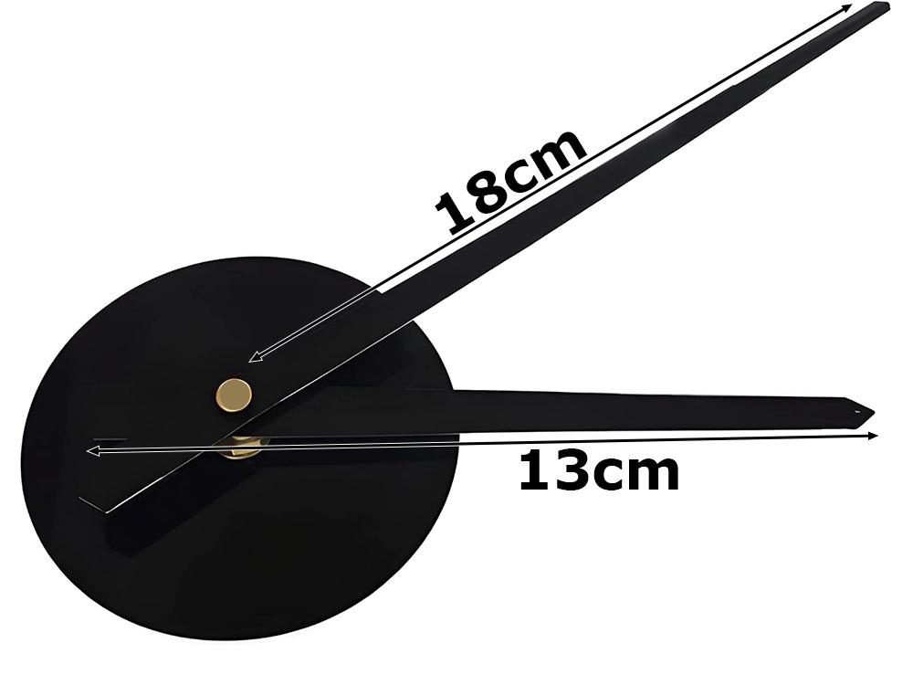 3D Väggklocka Tyst gång, Gör-den-själv-kit