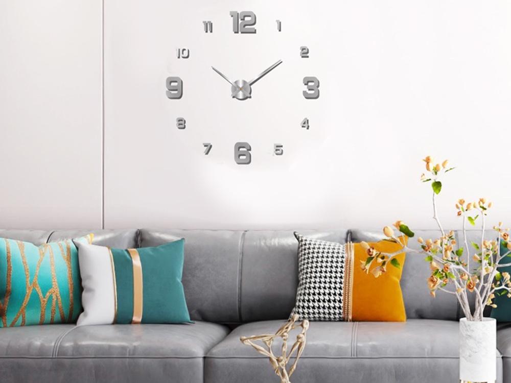 3D Väggklocka Tyst gång, Gör-den-själv-kit