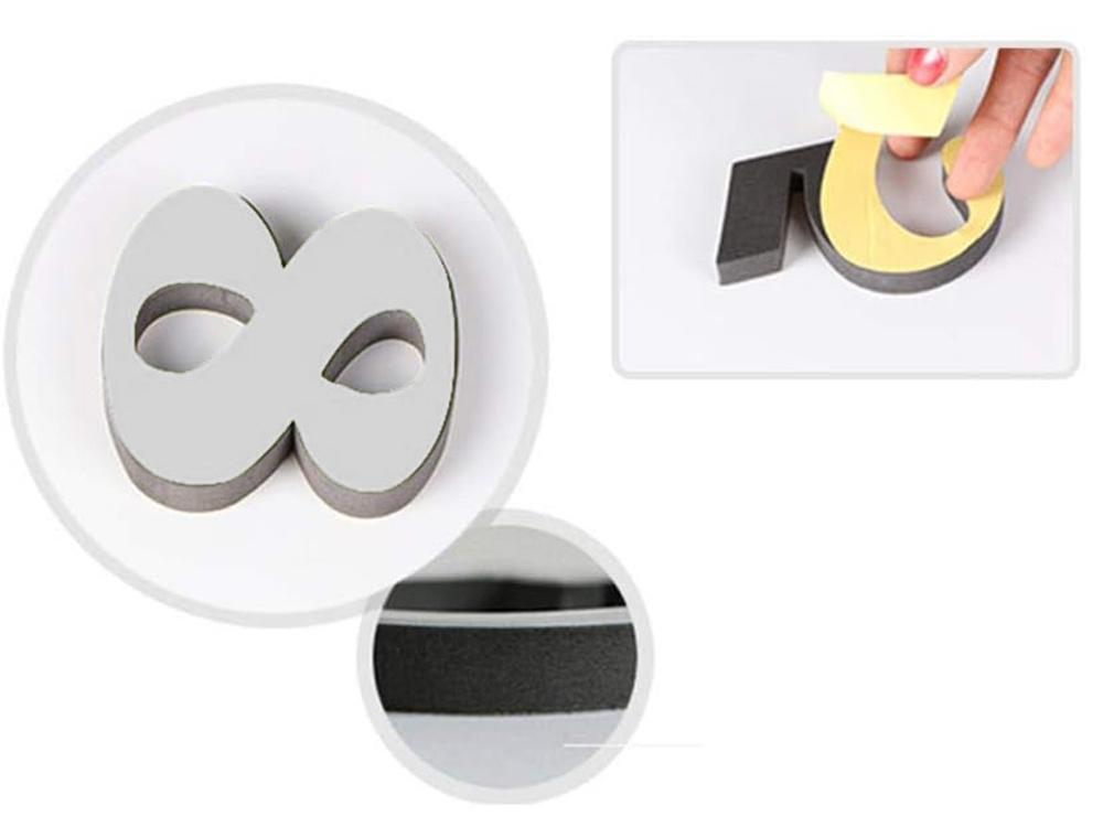 3D Väggklocka Tyst gång, Gör-den-själv-kit