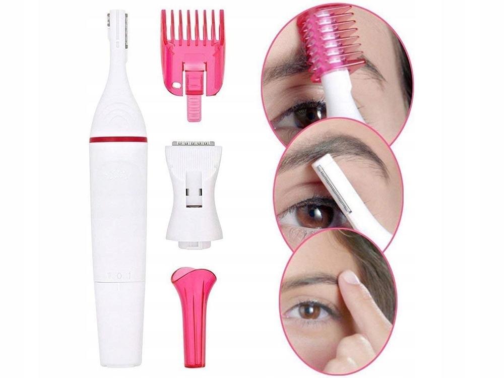 3-i-1 epilator/barbermaskine til ansigt og krop