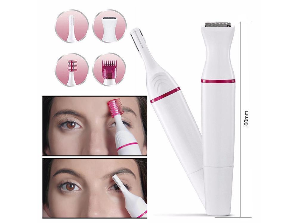 3-i-1 epilator/barbermaskine til ansigt og krop