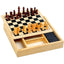 4i1 - Schack / Backgammon / Domino / Plockepinn i trä