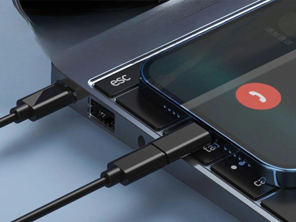 5-i-1 Adapter USB-C till Lightning, Micro USB, USB Typ A
