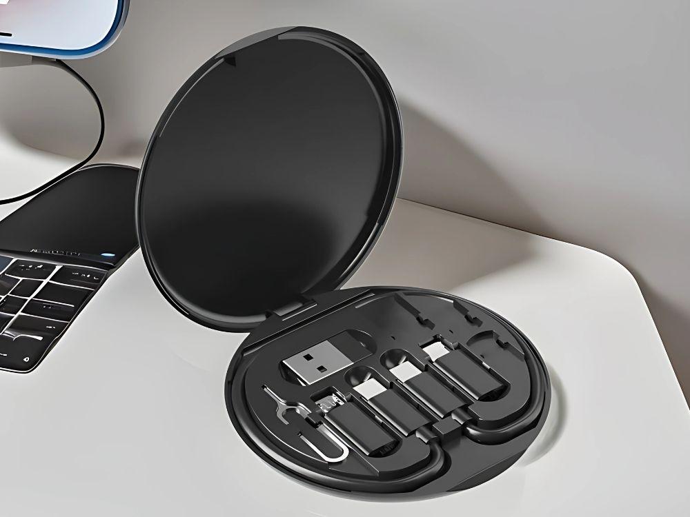 5-i-1 Adapter USB-C till Lightning, Micro USB, USB Typ A