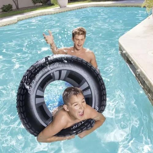 Badring Large - 91cm - Bestway - Bildäck