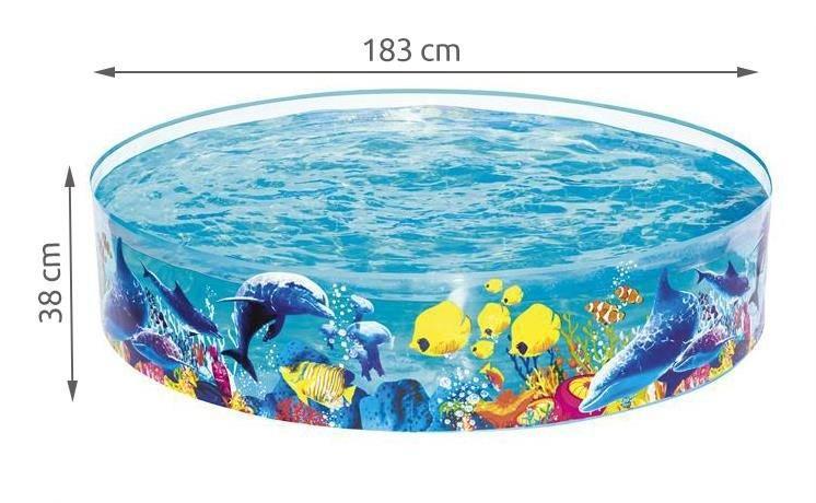 Barnpool - Expansionspool - 946L - Bestway - 183cm/38cm