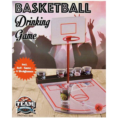 Basket Partyspel / Festspel inkl 6 st glas
