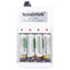 Batteriladdare för AA och AAA inkl 4st AAA batterier
