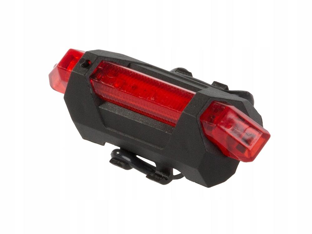 Cykelljus Fram och Bak LED – USB-Uppladdningsbar