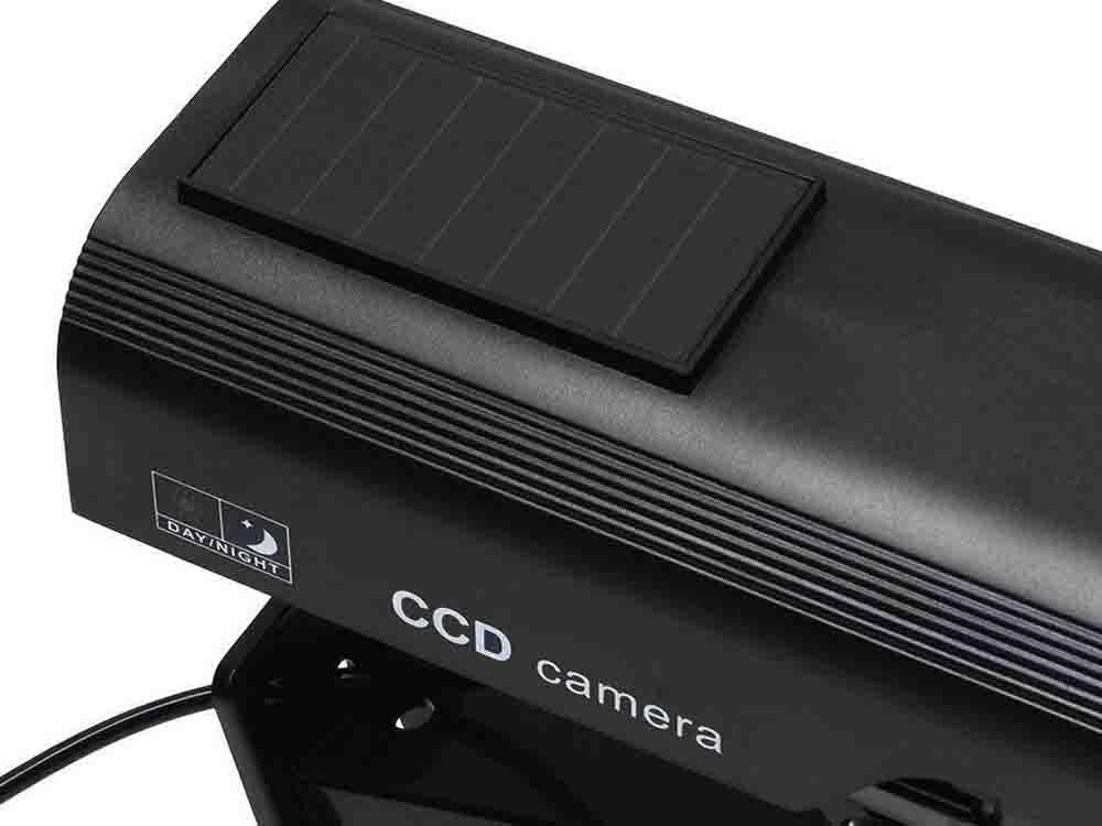 Dummy Övervakningskamera med IR LED & Blinkande Diod