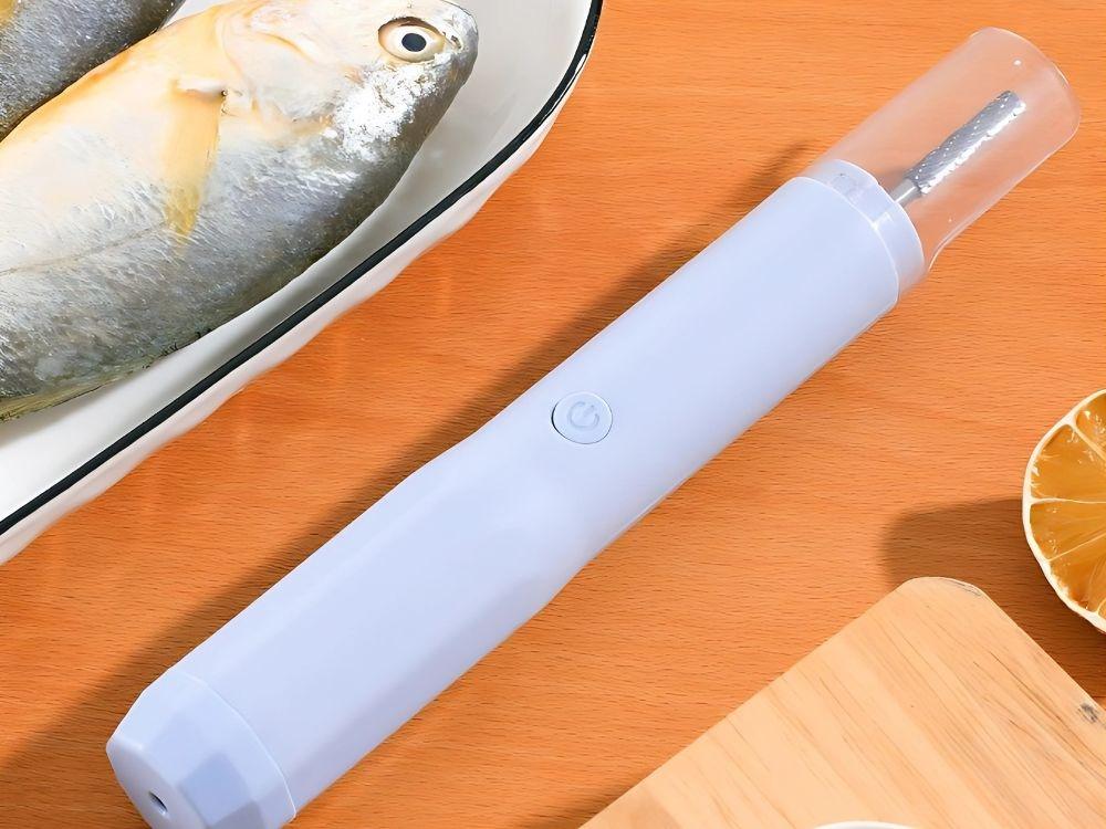 Elektrisk Fiskfjällskrapare – Effektiv Och Enkel För Fiskberedning