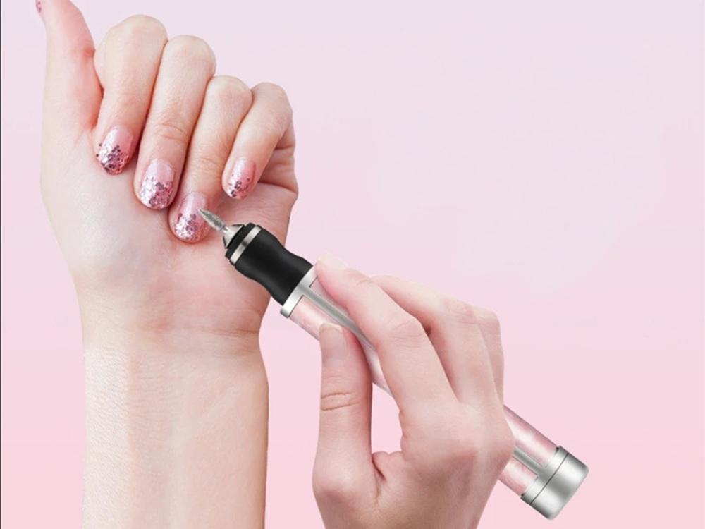 Elektrisk Nagelfil med 5 sliphuvuden