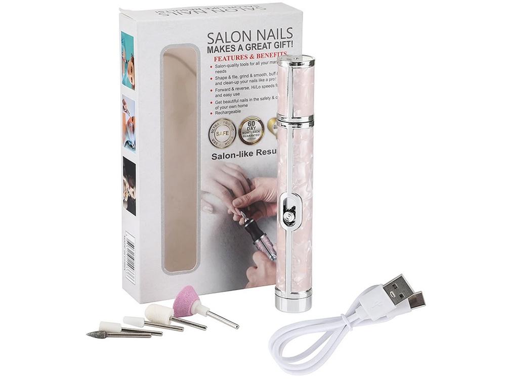 Elektrisk Nagelfil med 5 sliphuvuden