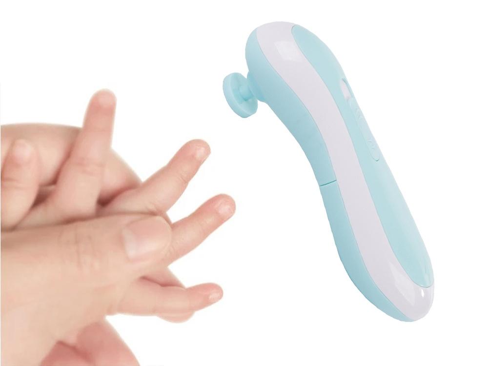 Elektrisk baby nagelfil - från nyfödd till toddler
