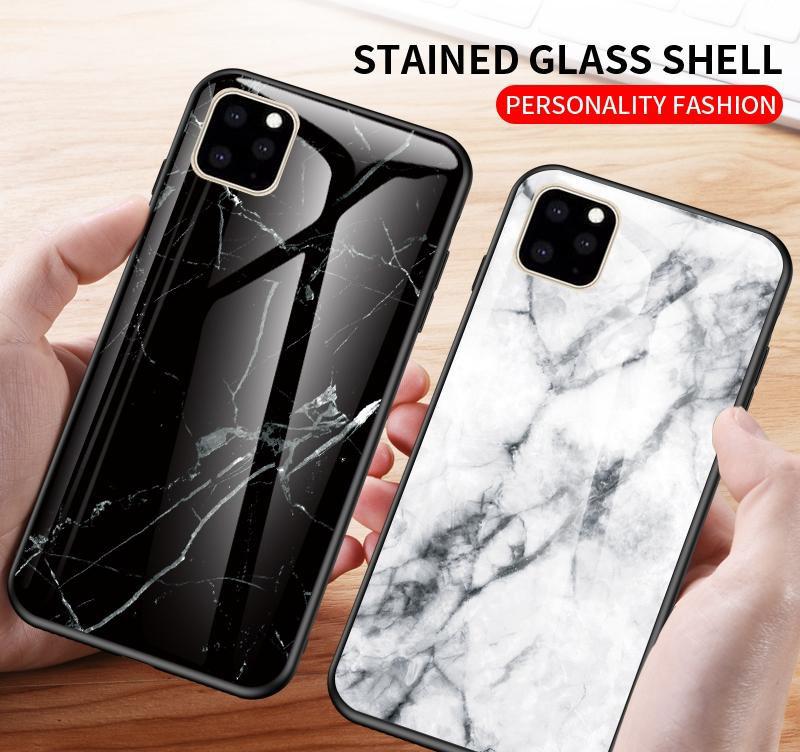 Eksklusivt marmorcover til iPhone 11 Pro Max