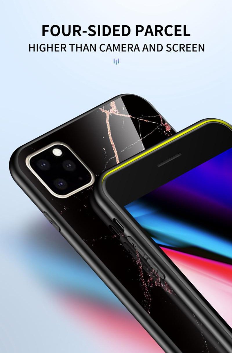 Eksklusivt marmorcover til iPhone 11 Pro Max