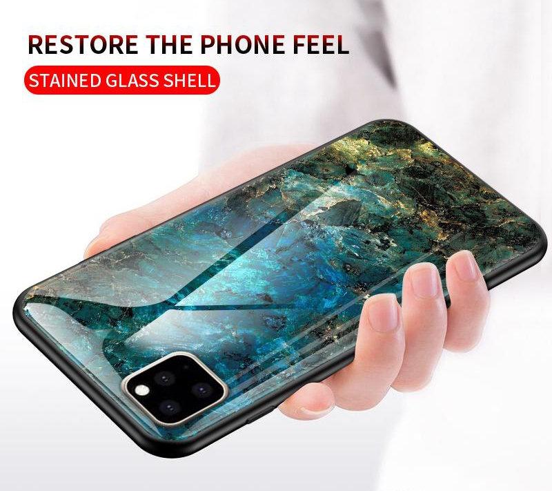 Eksklusivt marmorcover til iPhone 11 Pro Max