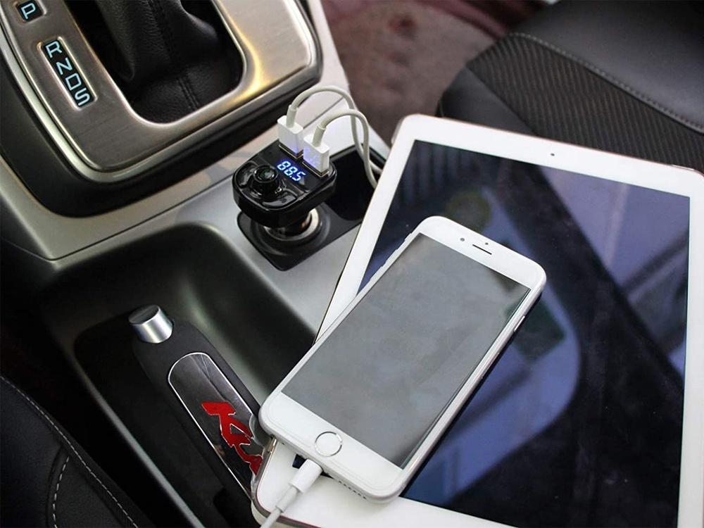 FM sändare X8 med bluetooth och handsfree