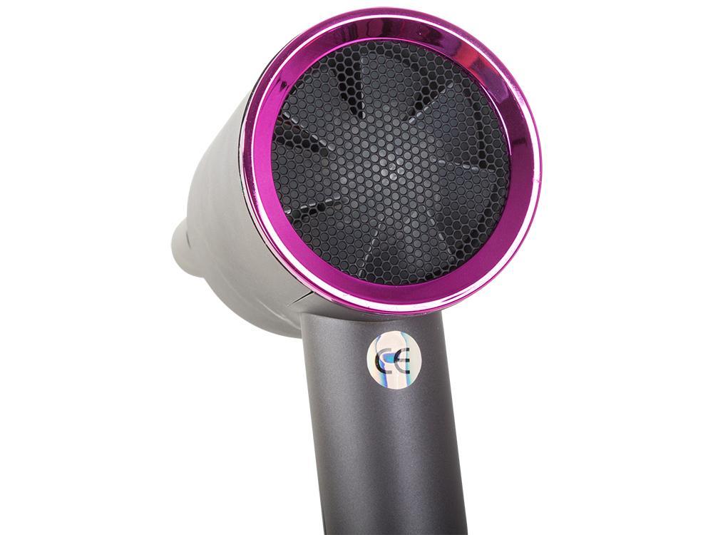 Hårtørrer med LED-lampe og ionisering