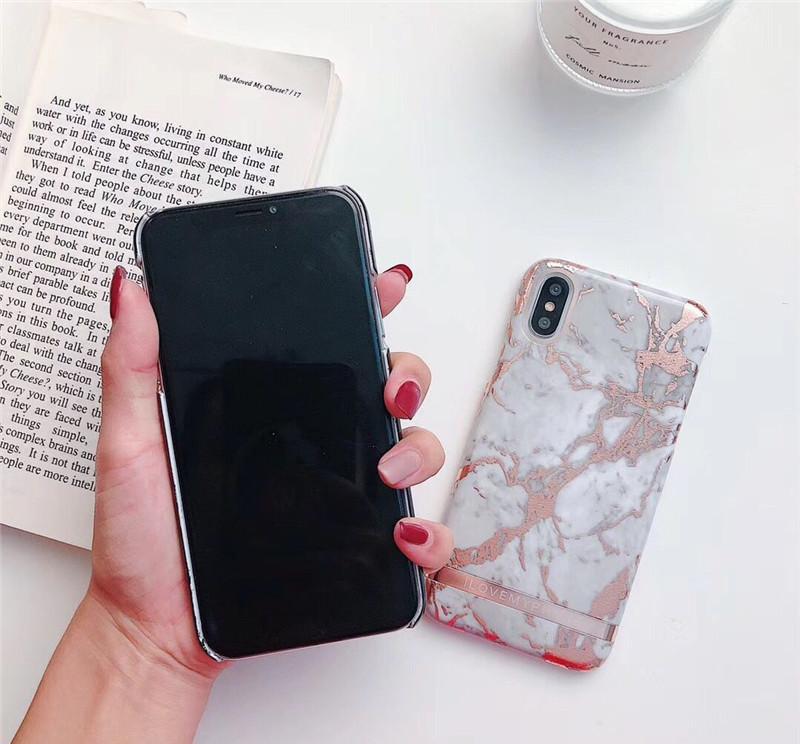 I.L.M.P. iPhone 7 / 8 Skal Marmor