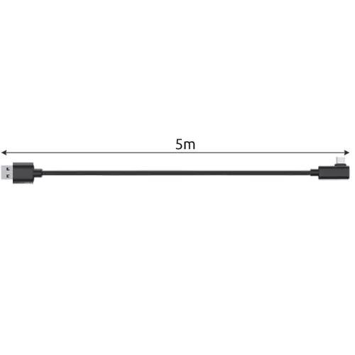Izoxis USB-A 2.0 till USB-C Kabel – Extra Lång & Supersmidig 5m