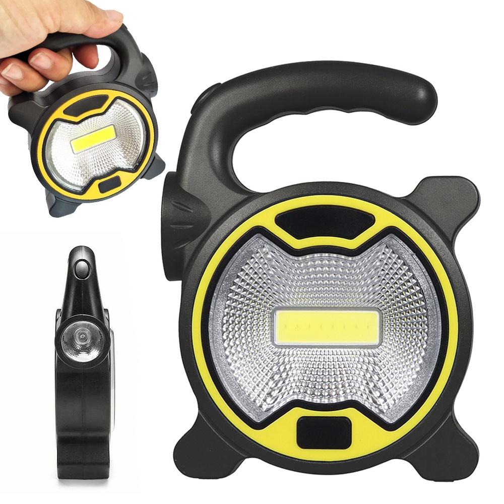 Kraftfull Led/Halogen inspektionslampa Batteridriven