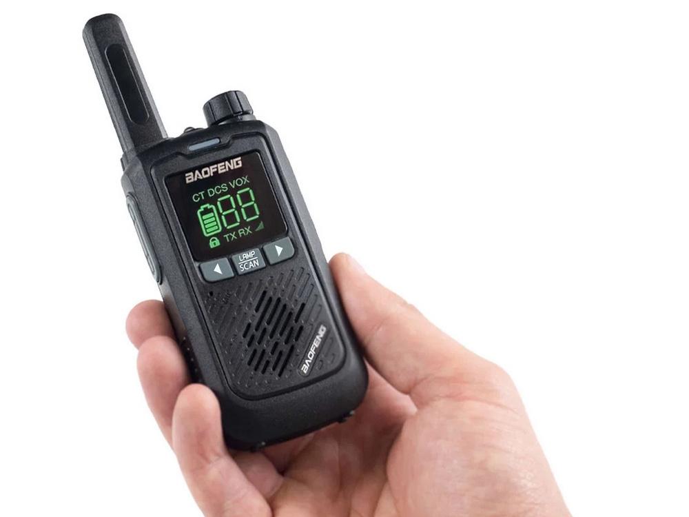 Kraftfullt Walkie Talkie Med Kit