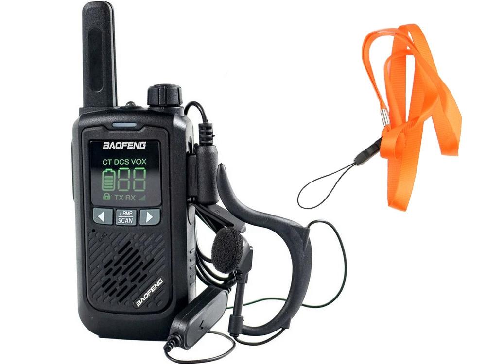 Kraftfullt Walkie Talkie Med Kit
