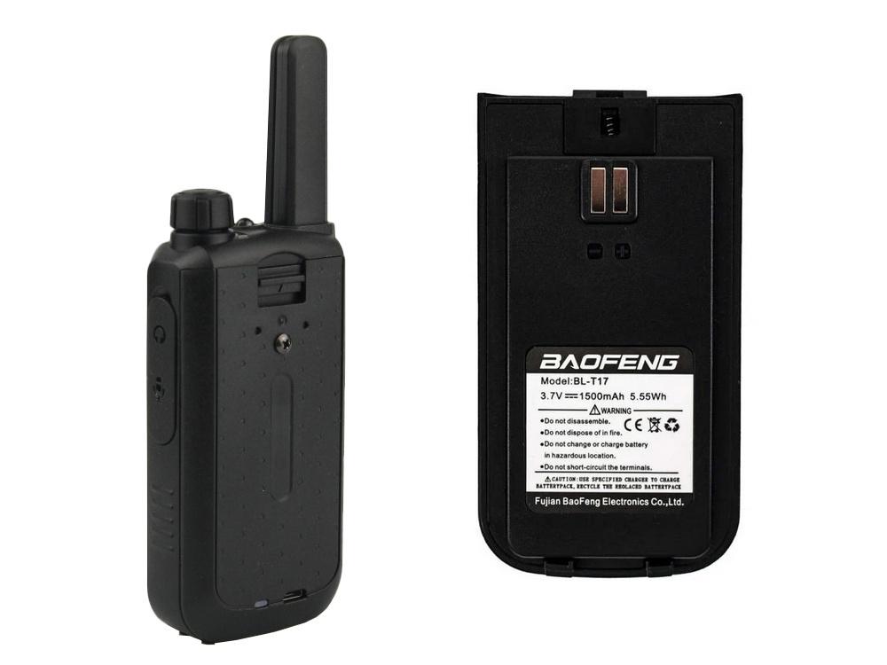 Kraftfullt Walkie Talkie Med Kit