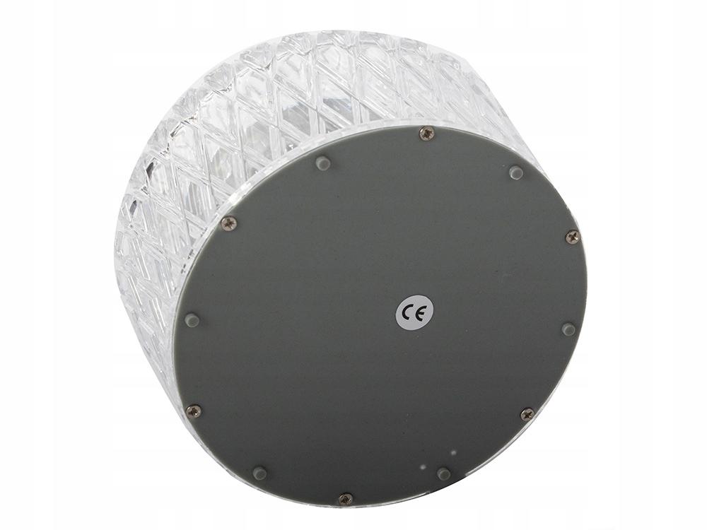 Kristallbordslampa i LED med RGB-belysning
