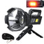 Laddbar Ficklampa - Söklampa - CREE XHP50 LED - stativ ingår