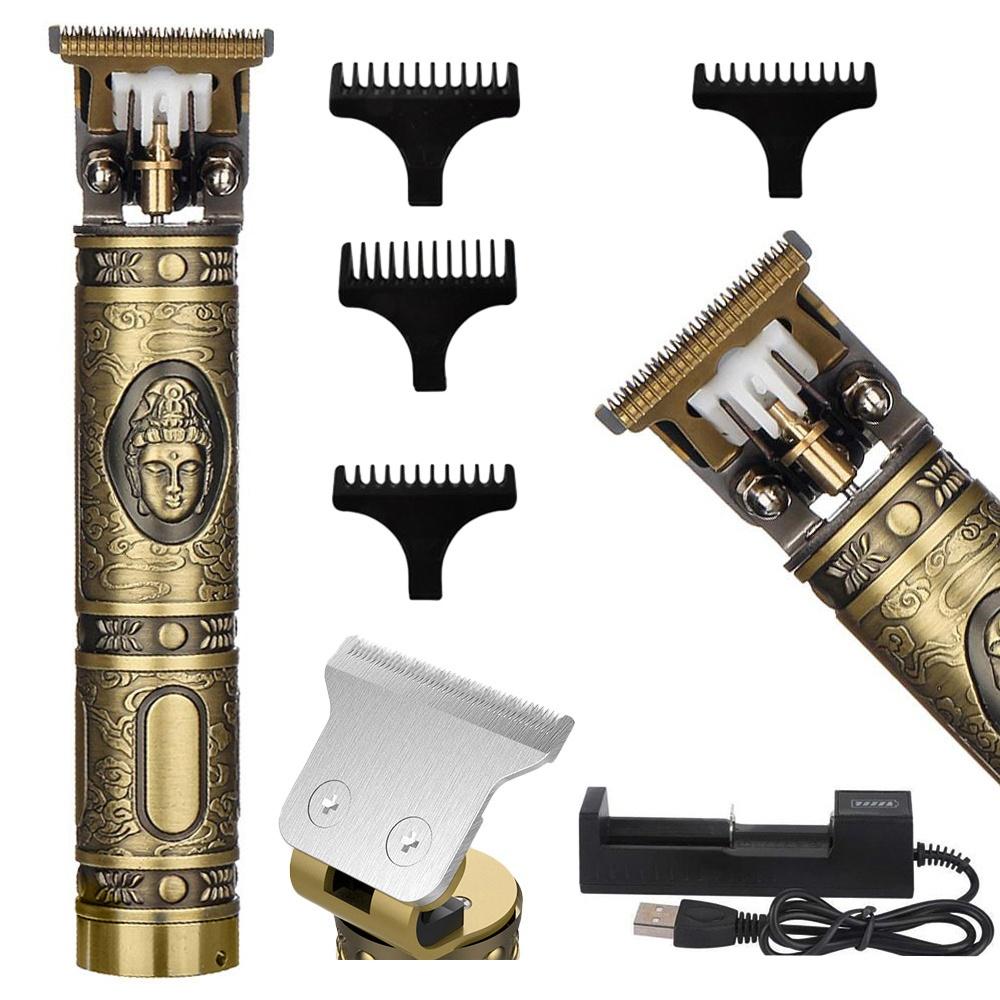 Laddbar Hår- och Skäggtrimmer i snygg design