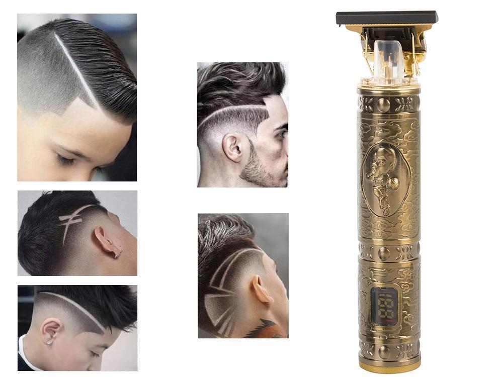 Laddbar Hår- och Skäggtrimmer i snygg design