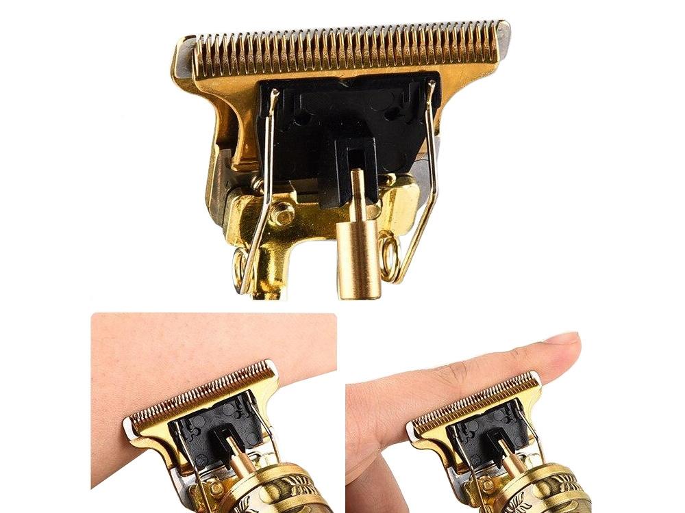 Laddbar Hår- och Skäggtrimmer i snygg design