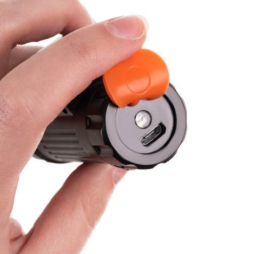 Genopladelig pandelampe 1x CREE LED + 1x COB LED