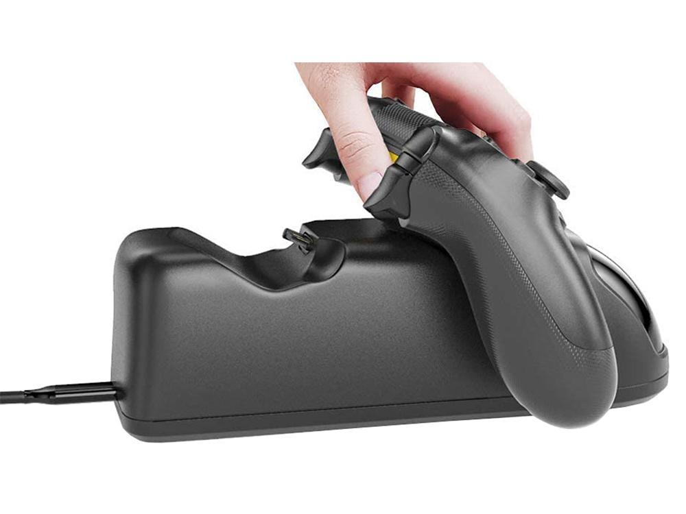 Laddstation för 2st PS4 kontroller