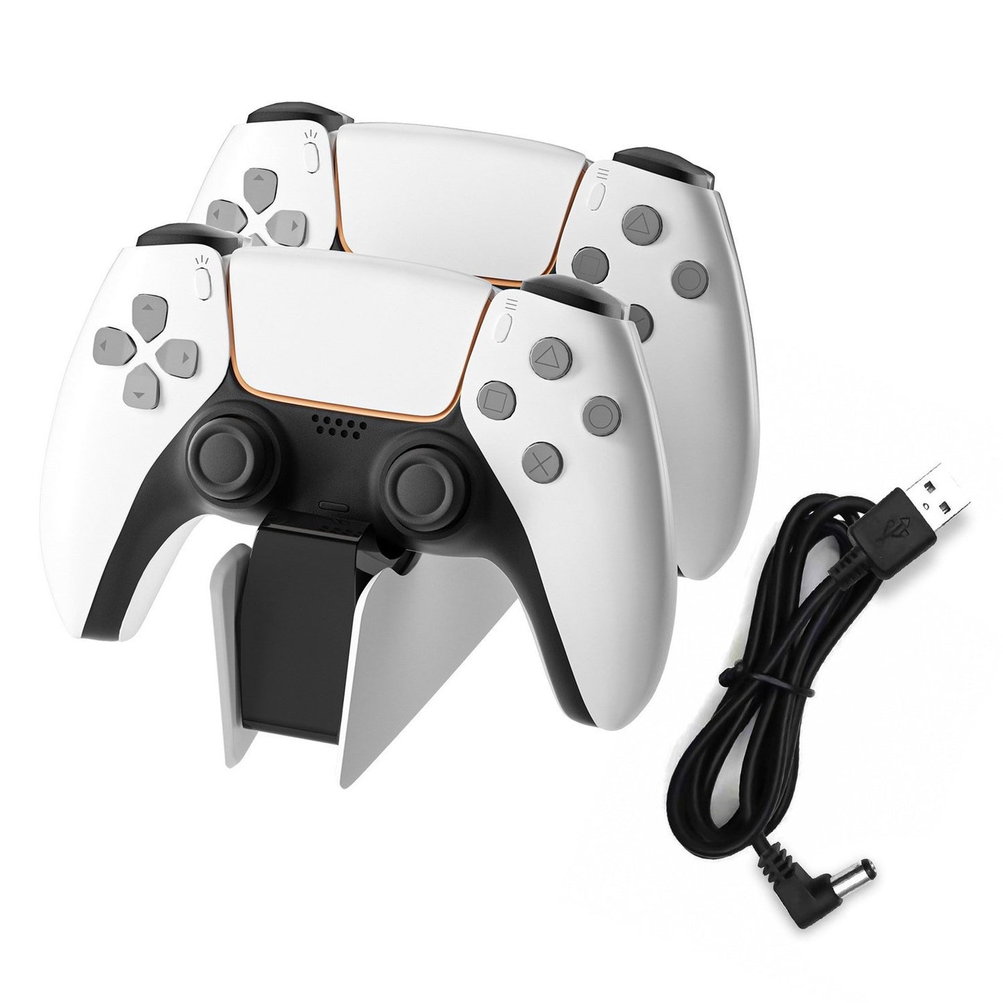Laddstation för 2st PS5 kontroller