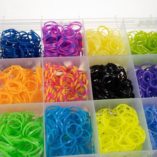 Loom Bands Kit - 4400st i 22 färger