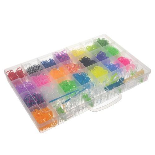 Loom Bands Kit - 4400st i 22 färger