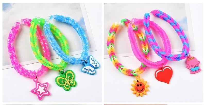 Loom Bands Kit - 4400st och tillbehör.