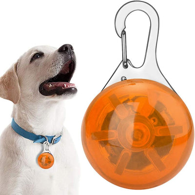 Lysande hängande LED-halsbandslampa för hund/katt