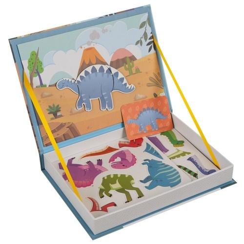 Magnetiskt Pussel Dinosaurier