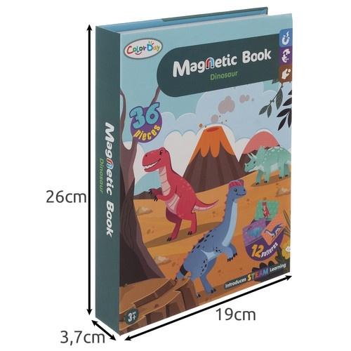 Magnetiskt Pussel Dinosaurier