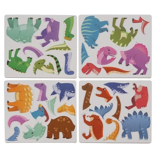 Magnetiskt Pussel Dinosaurier