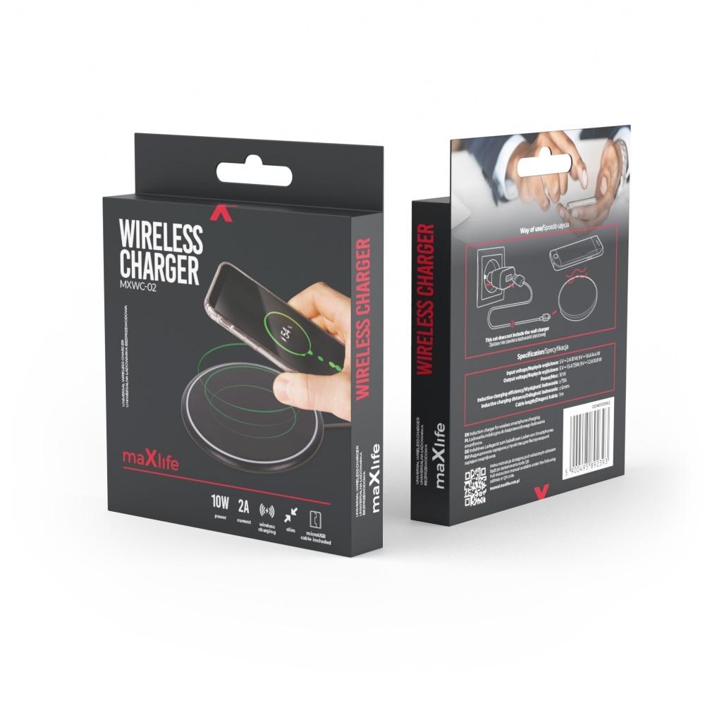 Maxlife MXWC-05 magnetisk trådlös laddare